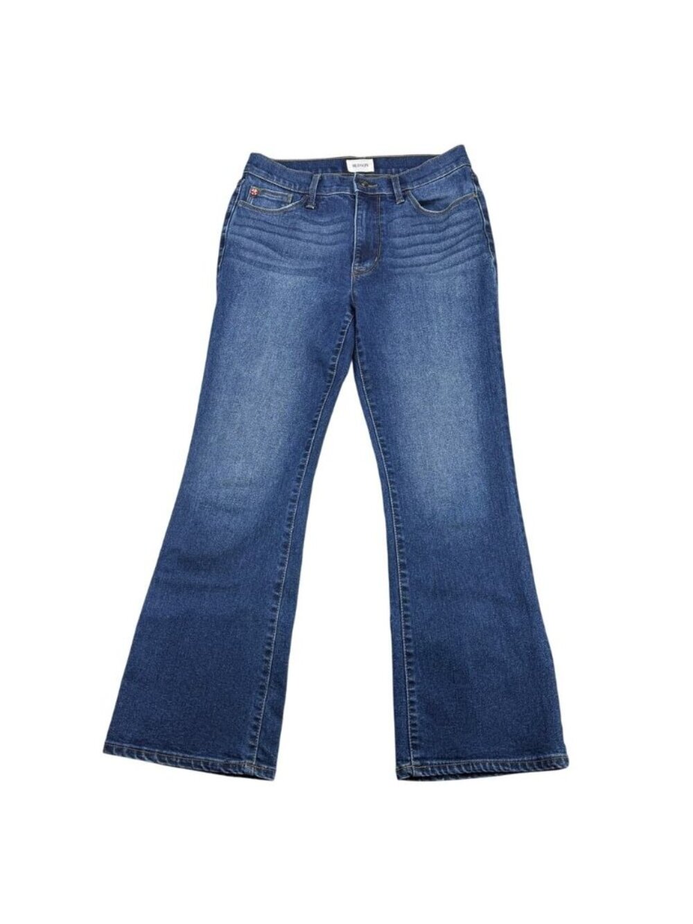 HUDSON Jeans Blair High-Rise Bootcut Women Jeans Size 27 Shade Enya Dark Rinse - Picture 2 of 7